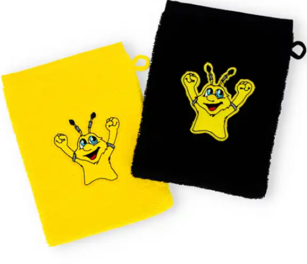 Borussia Dortmund - Waschlappen für Kinder Emma 2er Set